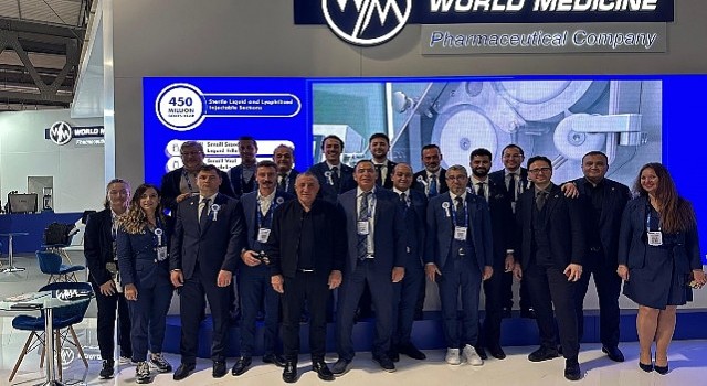 World Medicine CPHI Milan Dünya İlaç Kongre ve Fuarında ziyaretçilerini ağırladı