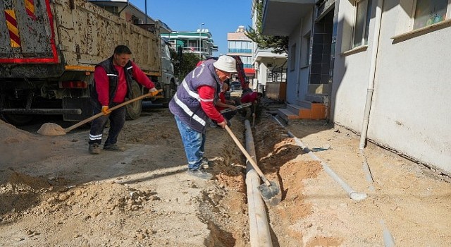 Bülbül Sokakta sel ve taşkın sorunu çözüldü