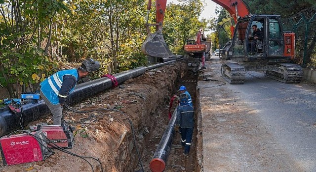 İSU, Kroman Çelik ve Sarkuysana Geri Kazanım Suyu Sağlayacak İletim Hattı Çalışmalarına Başladı