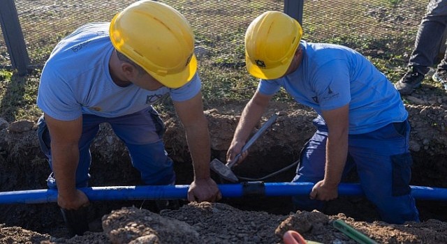 İZSUdan Menderesin 6 mahallesine 25 milyon liralık içme suyu yatırımı