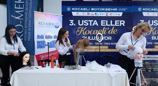 KO-MEK Kuaförlük Branşıyla Usta Ellerde yerini aldı