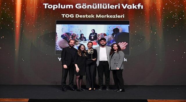 Toplum Gönüllüleri Vakfına Felis Ödülü!