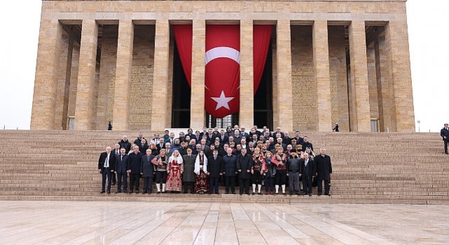 Başkan Güner Atatürkün Ankaraya Gelişi Etkinliklerine Katıldı