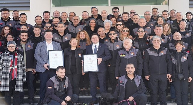 Kadıköy Belediyesi Arama Kurtarma Takımı AFADdan Tam Yetki Aldı