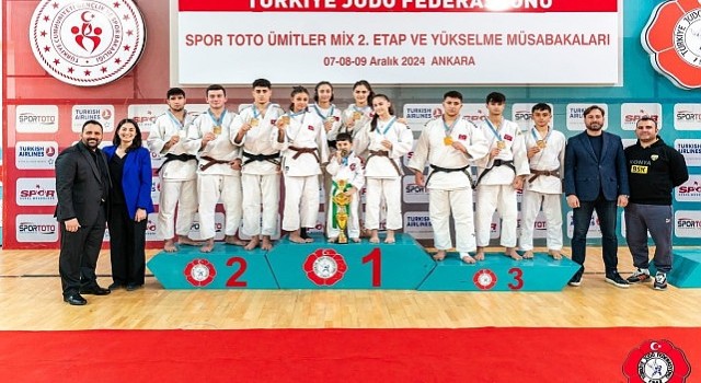 Konya Büyükşehir Belediyesporun Judoda Bileği Bükülmüyor