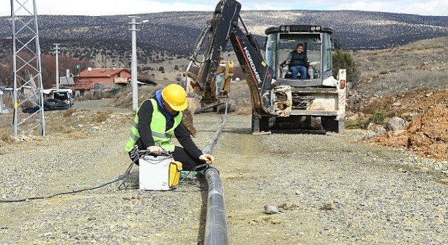 KOSKİ den Şehir Merkezinde 3.8 Km Yeni Şebeke Çalışması