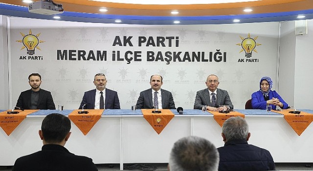 Başkan Altay, İlçe Kongrelerini Tamamlayan Ak Parti Selçuklu, Karatay, Meram Teşkilat Mensuplarıyla Buluştu