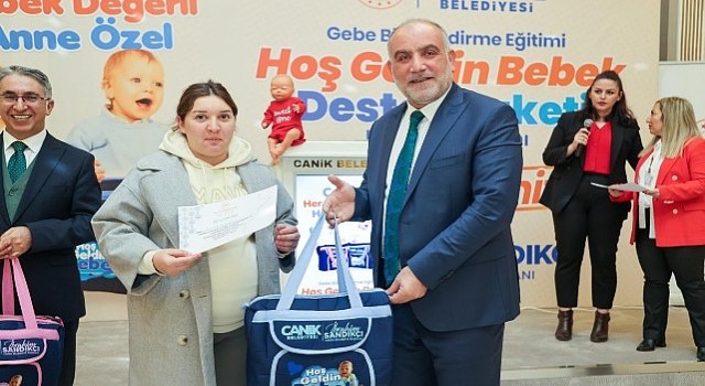 Canikte Anne Adaylarına Bebek Destek Paketi