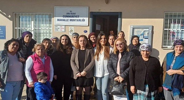 Çiğli Belediyesi nden Kadın Sağlığına Destek: Mahalle Buluşmaları Devam Ediyor