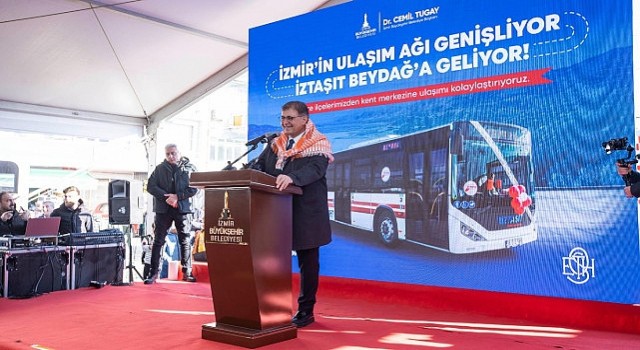 İZTAŞIT kolaylığında 7 nci durak Beydağ Tugay: İzmirin hakkını sonuna kadar savunacağız