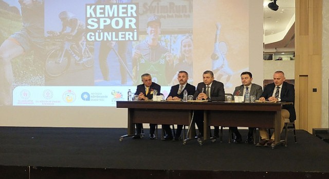 Kemer Spor Günleri toplantısı gerçekleştirildi