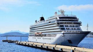 Bodrum Cruise Port Viking Sea gemisini ağırladı