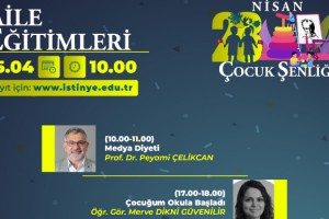 23 Nisan çevrimiçi atölyelerle kutlanacak