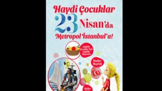 Alışveriş ve eğlencenin gözde noktası Metropol İstanbul, 23 Nisan Ulusal Egemenlik ve Çocuk Bayramı’nda miniklere bayram coşkusunu yaşatmak için hazır.