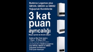 Buderus Star Club’tan Kat Kat Puan Kampanyası!