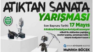 Atık malzemeler sanata dönüşüyor