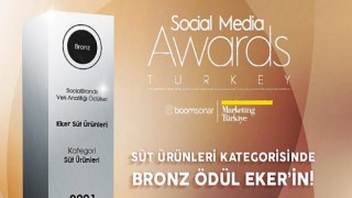 Eker, Social Media Awards Turkey-Veri Ödülleri’nde Bronz Ödül’ün sahibi oldu