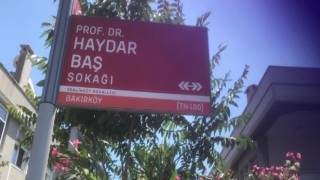 İBB’nin Florya’da bir sokağa merhum BTP Genel Başkanı Prof. Dr. Haydar Baş’ın ismi verdi