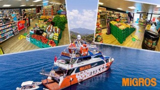 Migros, Tam Donanımlı Yüzen Mağazası “Migros Deniz Market” ile Müşterilerine Denizde de Hizmet Sunuyor