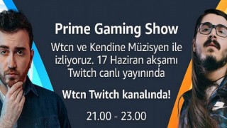 Türkiye’deki Amazon Prime üyeleri popüler Türk yayıncılarla Prime Gaming Show’da buluşuyor