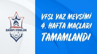 Vodafone FreeZone Şampiyonluk Ligi 2021 Yaz Mevsimi’nin 4. haftası 3 - 4 Temmuz tarihlerinde oynanan 10 karşılaşmayla geride kaldı.