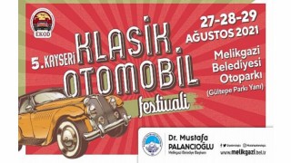 5. Kayseri Klasik Otomobil Festivali Başlıyor