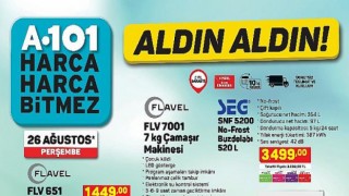 A101 Marketleri 26 Ağustos haftasında da teknolojik ürünleriyle dikkat çekiyor!