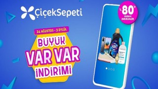 ÇiçekSepeti Büyük VarVar İndirimi 80’e Varan İndirimlerle Başladı!