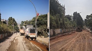 Dilovası Bağdat Caddesi’nde üstyapı çalışmalarına başlandı