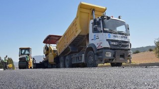 Güzelhisar Caddesi Asfaltlanıyor