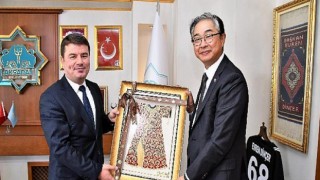 Güney Kore Cumhuriyeti Ankara Büyükelçisi Won Ik Lee, Başkan Dinçer’i ziyaret etti