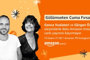 Amazon Türkiye ile Gülümseten Cuma Live başlıyor: