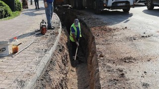 Büyükşehir kullanım ömrünü tamamlamış içme suyu hatlarını yenileniyor