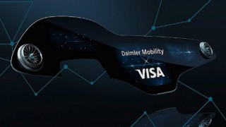 Daimler ve Visa’nın küresel iş birliğiyle arabalar mobil ödeme cihazına dönüşüyor