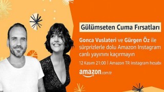 Gonca Vuslateri ve Gürgen Öz ile kahkaha dolu dakikalar sadece Amazon.tr Instagram hesabında!