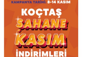 KOÇTAŞ’TA ŞAHANE KASIM İNDİRİMLERİ BAŞLIYOR 