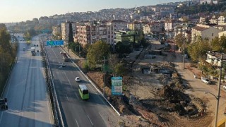 Kuruçeşme tramvay hattı tam yol ilerliyor