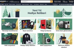 Amazon Türkiye’den hediye seçmeyi kolaylaştıran Yeni Yıl Hediye Rehberi 