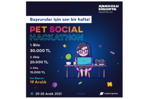 Anadolu Sigorta’nın “Pet Social” Hackathon Etkinliğine Başvurular Başladı