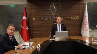 Başkan Böcek’ten Bakan Ersoy’a ziyaret