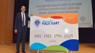 Yenişehir Halk Kart ile dar gelirlilere 1 milyon 823 bin TL destek