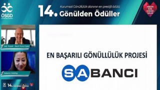 Zorlu Holding ve Sabancı Holding 14.Gönülden Ödüller’in Başarılı Gönüllüleri’ Seçildi