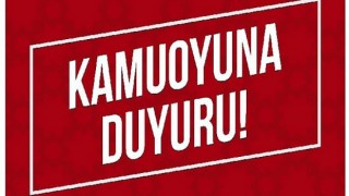 Bilecik Belediyesi’nden kamuoyuna özel bir duyuru yapıldı