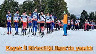 Kayak İl Birinciliği Yarışmaları Ilgaz’da Yapıldı