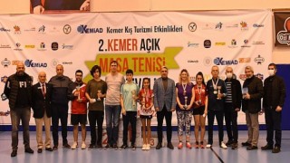 Kemid 2. Kemer Açık Masa Tenisi Turnuvası Sona Erdi