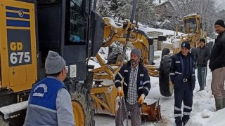 Torosların zirvelerinde karla mücadele çalışmasısürüyor