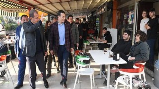 Başkan Seçer ve Başkan Özyiğit, Yenişehir’de vatandaşlarla buluştu