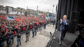 Başkan Soyer: ”Ekonomik krizin tam ortasında İzmir tarihinin en büyük yatırımını başlatıyoruz”