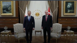 Cumhurbaşkanı Erdoğan, Polonya Cumhurbaşkanı Duda ile görüştü