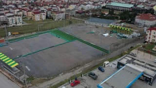 Darıca Nene Hatun Stadı sentetik çime kavuşuyor